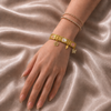 Cancer Zodiac Gold Bracelet