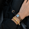 Cancer Zodiac Gold Bracelet