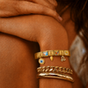 Leo Zodiac Gold Bracelet