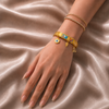 Leo Zodiac Gold Bracelet