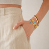 Leo Zodiac Gold Bracelet