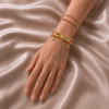 Scorpio Zodiac Gold Bracelet